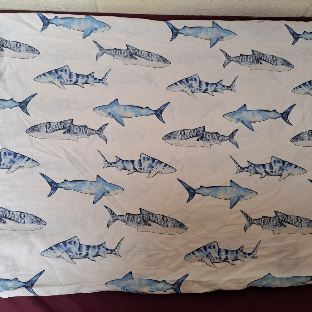 Shark Standard Size Pillowcase